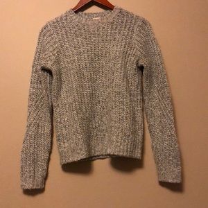 Gray sweater